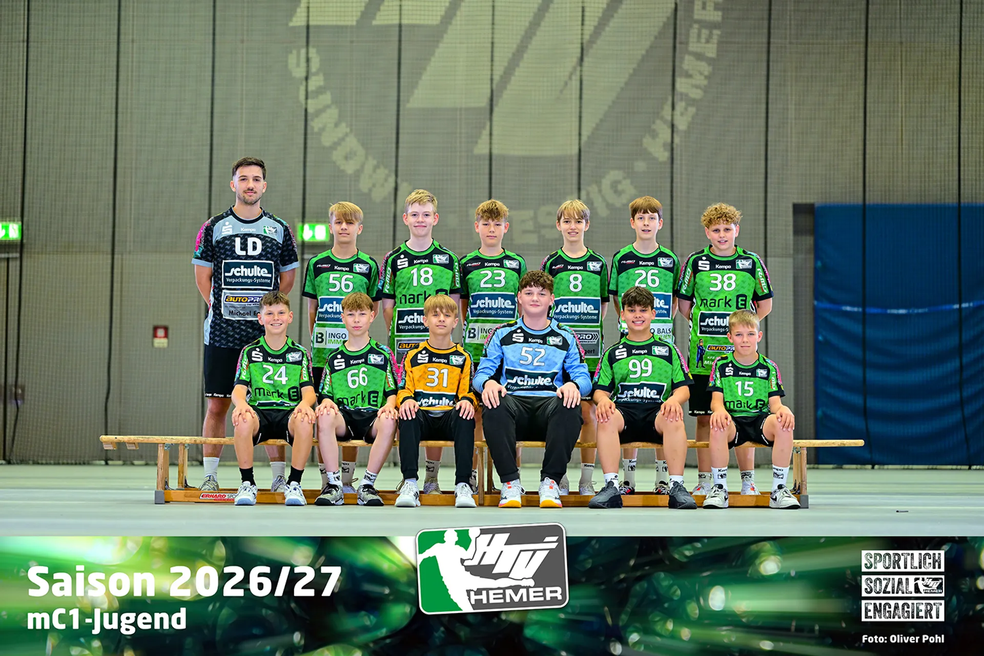 Mannschaftsfoto mC1-Jugend 2013