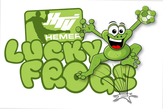 Logo LuckyFrogs - HTV