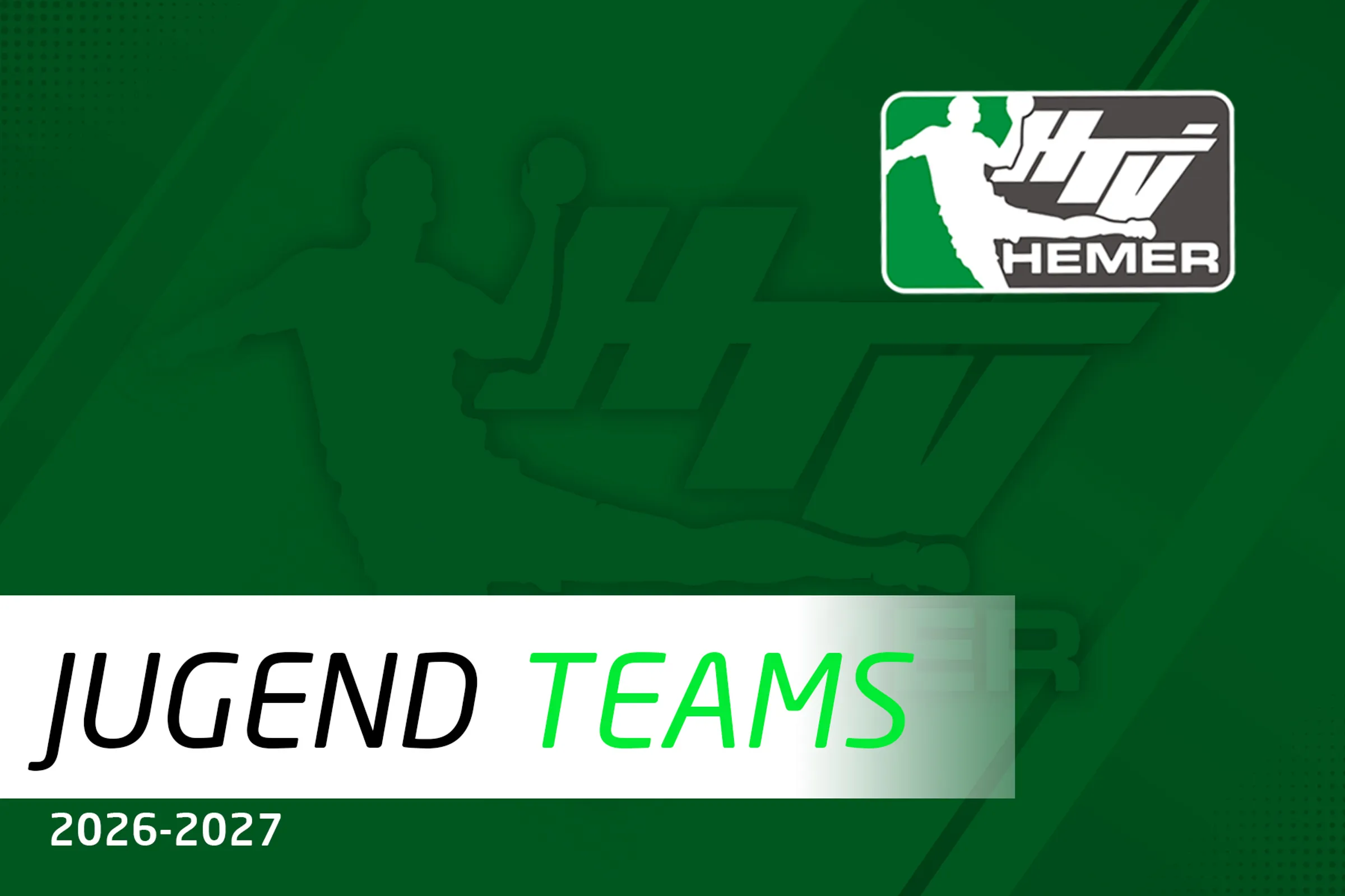 Jugendteams 2026-2027