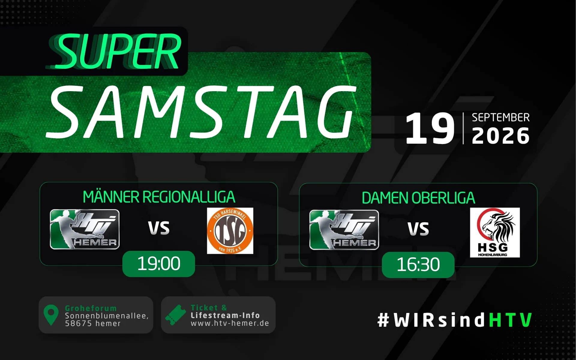 Vorberichte erster Supersamstag