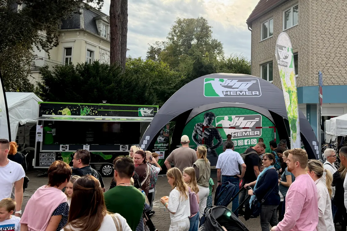 Foto zum Newsartikel Heute: Tag 2 HTV-Herbsttage-Stand mit Derby-Vorverkauf