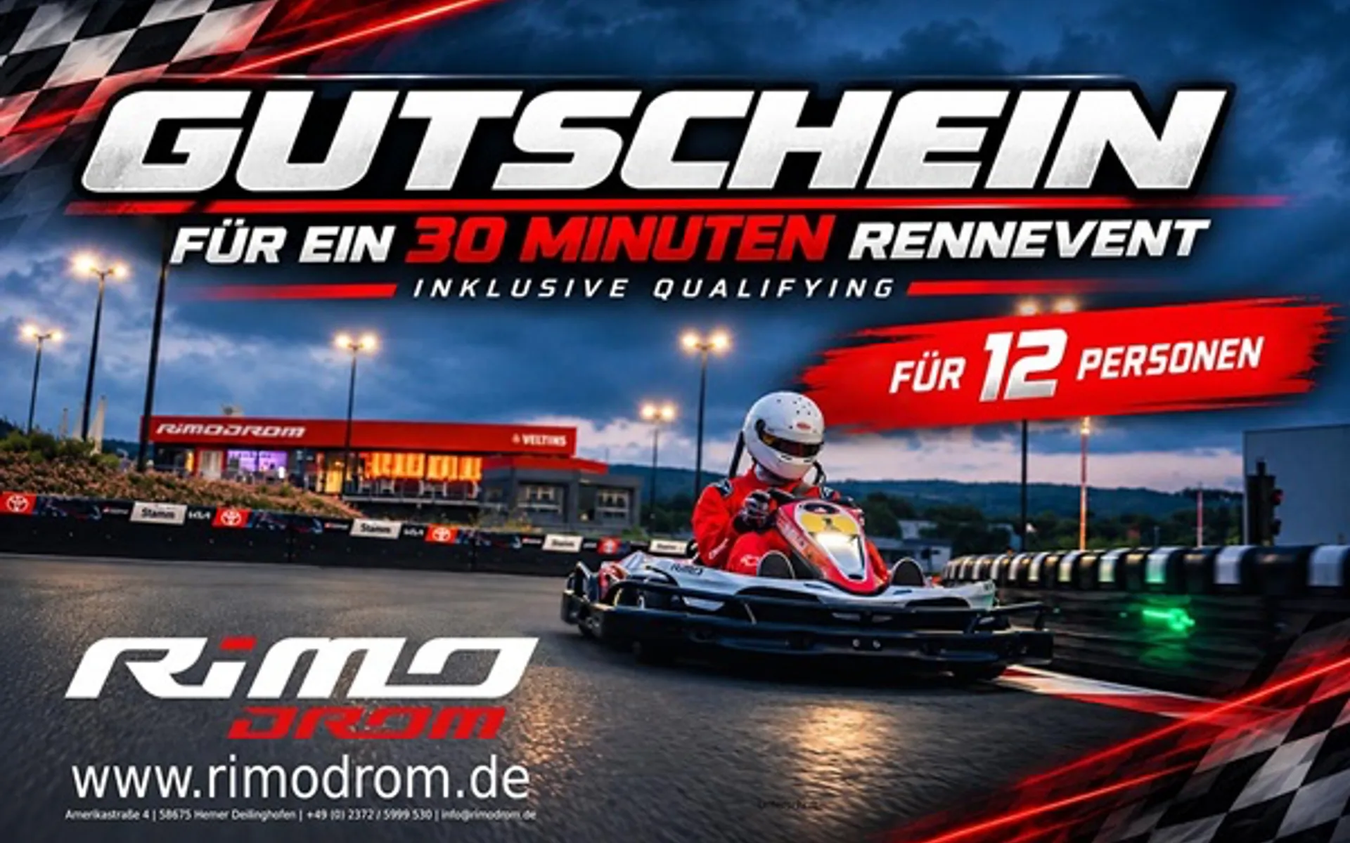 Super-Preis von RIMO bei der Tombola zu gewinnen